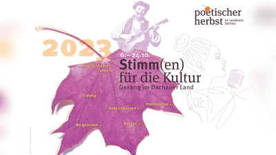 Mit der Reihe „Poetischer Herbst” wird der Kultur mit Gesang eine Stimme gegeben. (Foto: Dachauer Forum)