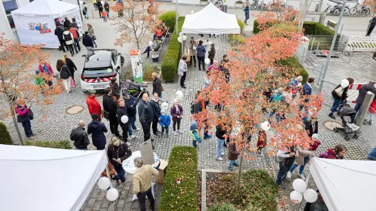 Mehr als 2.000 Besucher flanierten über das Gelände der Stadtwerke in der Brunngartenstraße am Tag der offenen Tür. (Foto: Stadtwerke Dachau)