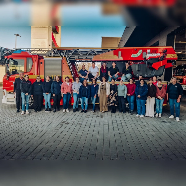 Die Feuerwehrfrauen trafen sich in Petershausen. (Foto: Kreisbrandinspektion Dachau)