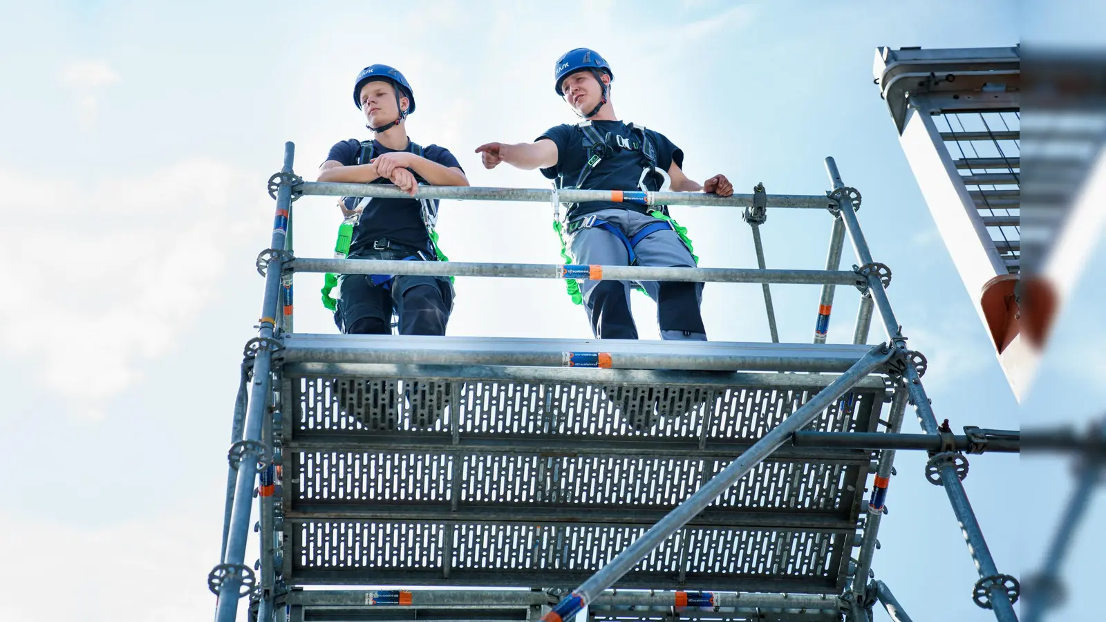Ohne Gerüstbau ist die Bauwirtschaft undenkbar. Wie aber gewinnt das Handwerk neue Fachkräfte? (Foto: Bundesinnung Gerüstbau)