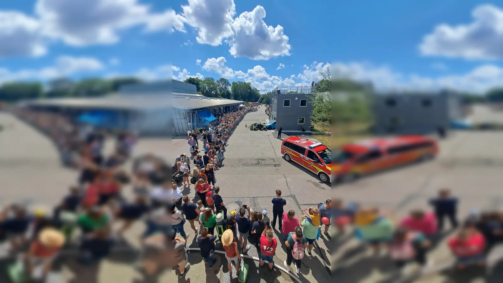 Großer Andrang herrschte beim Tag der offenen Tür der Freiwilligen Feuerwehr. (Foto: FF Dachau)