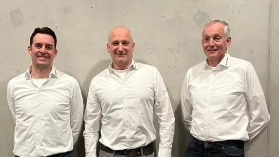 Die alte und neue Vorstandschaft (von li) Ingmar Guse, Peter Demmelmayr und Henning Knebel. (Foto: Bunnyhunters)