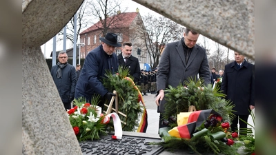 Kranzniederlegung zum 78. Jahrestag der Befreiung des KL Auschwitz-Birkenau. (Foto: LA O?wi?cim / Rafa? Lorek)