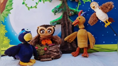 Das Kinderbuchtheater präsentiert ein fröhliches Stück über die Freundschaft. (Foto: Christian Sperlich)