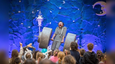 Die Blue Show am 24. September auf der Bühne in Dachau. (Foto: Beata Kubik)