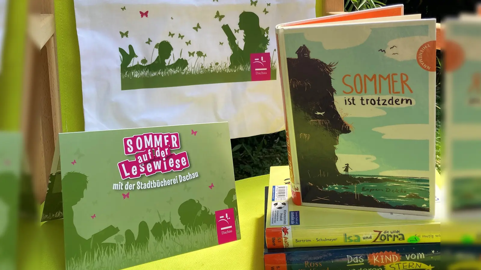 Lesespaß mit Lesebingo. (Foto: Stadtbücherei Dachau)