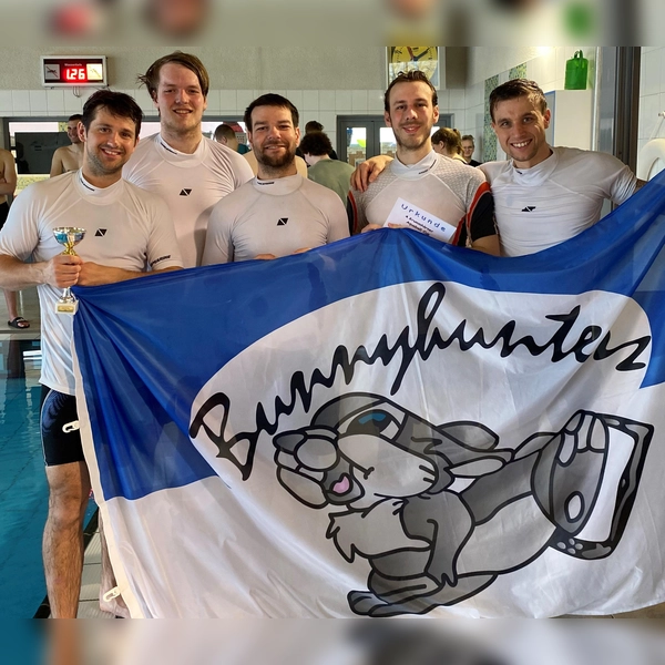 Kämpften für die erste Mannschaft: Vali Kaspar, Felix Brandl, Markus Riedl, Tobias Döring und Matthias Gattinger (v. l.). (Foto: Aquaballer Dachau)