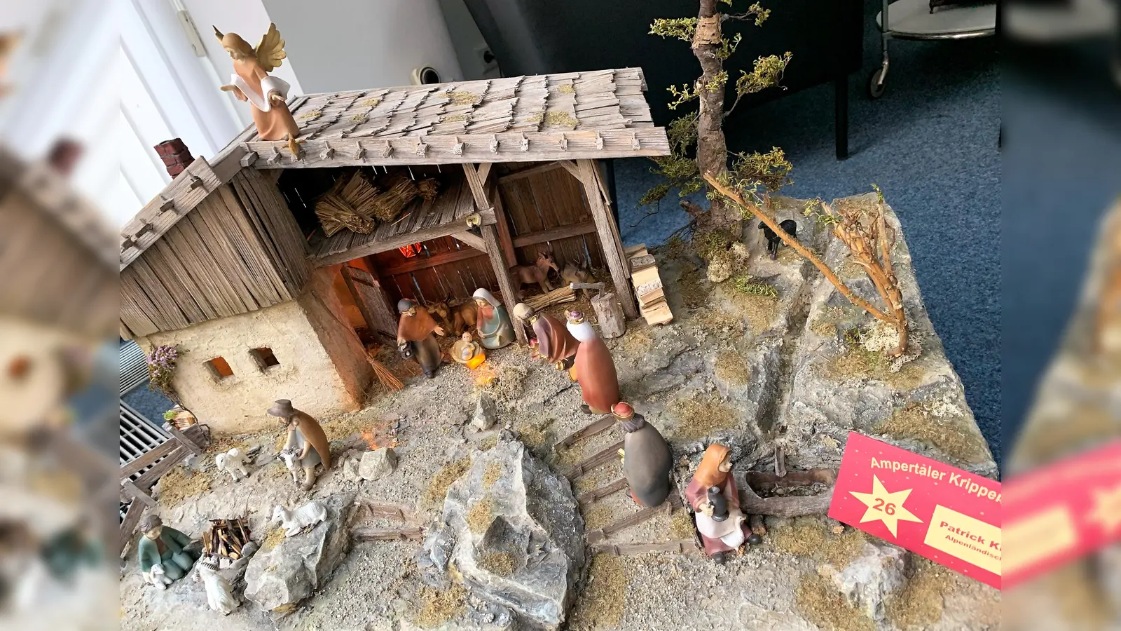 Dieses Kripperl kann man im CSU-Bürgerbüro, Apothekergasse 1, betrachten. (Foto: CSU)