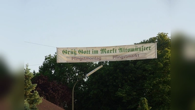 Pfingstmarkt in Altomünster. (Foto: Markt Altomünster)