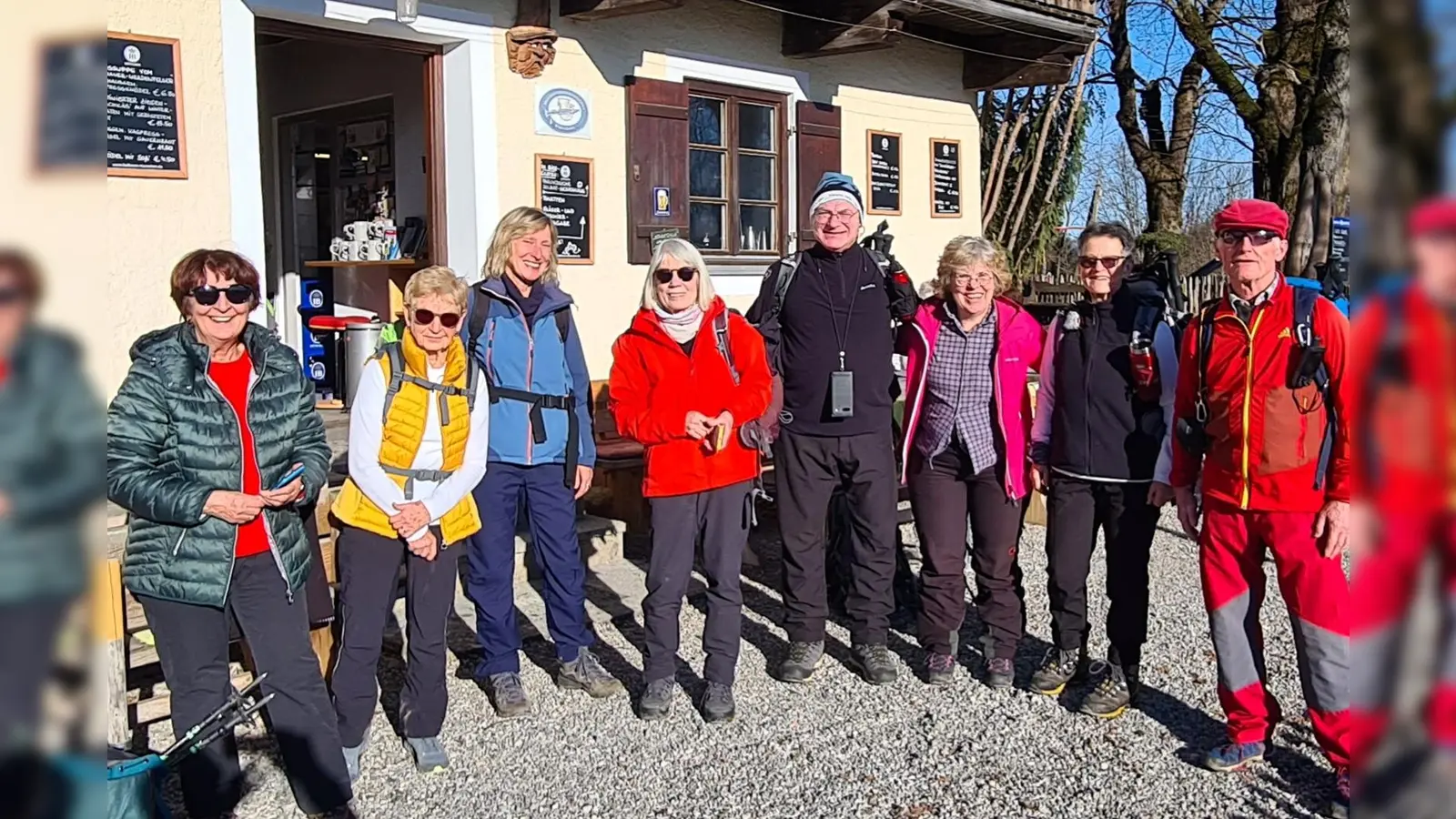 Bei schönstem Wetter war die Dachauer Wandergruppe unterwegs. (Foto: Alpenverein Dachau)