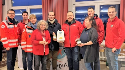 Erfolgreiche Blutspendetage in Markt Indersdorf, organisiert von Maximilian Gärtner und Lukas Geier. (Foto: BRK)