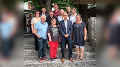 Der neu gewählte Bundeswahlkreisvorstand der SPD. (Foto: SPD)