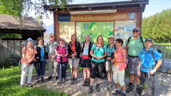 Unterwegs mit der Ortsgruppe des Dachauer Alpenvereins.  (Foto: privat)