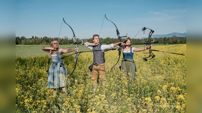 Die deutschen EM-Teilnehmer Katharina Bauer, Franziska Göppel und Moritz Wieser freuen sich schon auf die EM dahoam.  (Foto: Lisa Haensch Photography)