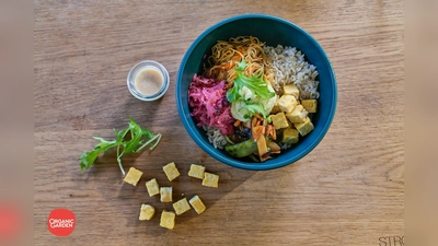 "Lecker, gesund &amp; nachhaltig.“ Bowls von Organic Garden gibt es jetzt neu auch im Lieferservice der lokalen Nachbarschaftshilfe. (Foto: Organic Garden)
