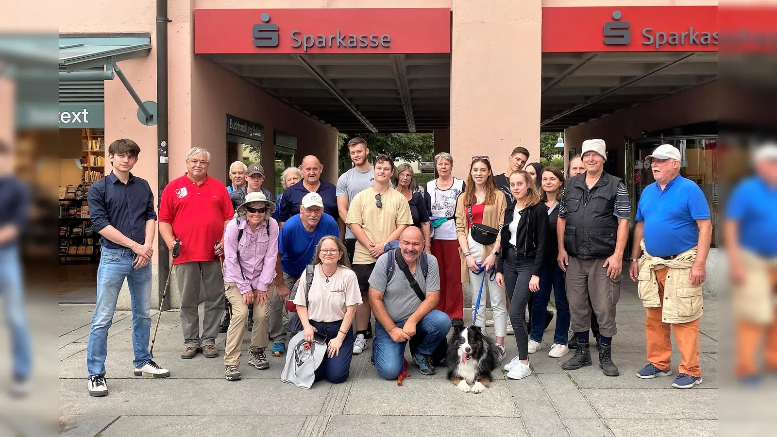 Die Sparkassengruppe hat die Wanderung sehr genossen. (Foto: Miriam Rederer)