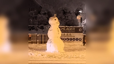 Danke für das Schneemannfoto an unseren Leser Wolfgang Spirat. (Foto: privat)