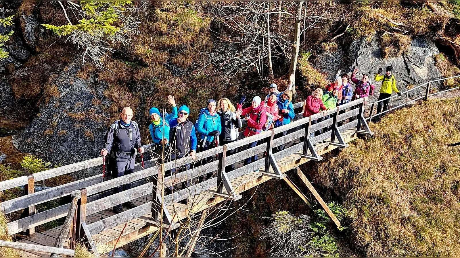Wanderstiefel statt Schneeschuhe brauchten die Ausflügler vom Dachauer Alpenverein. (Foto: Alpenverein Dachau)