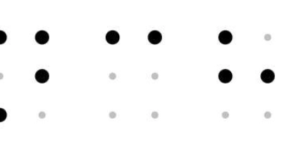 Se wird „München” in Braille-Schrift lesbar. (Foto: job)