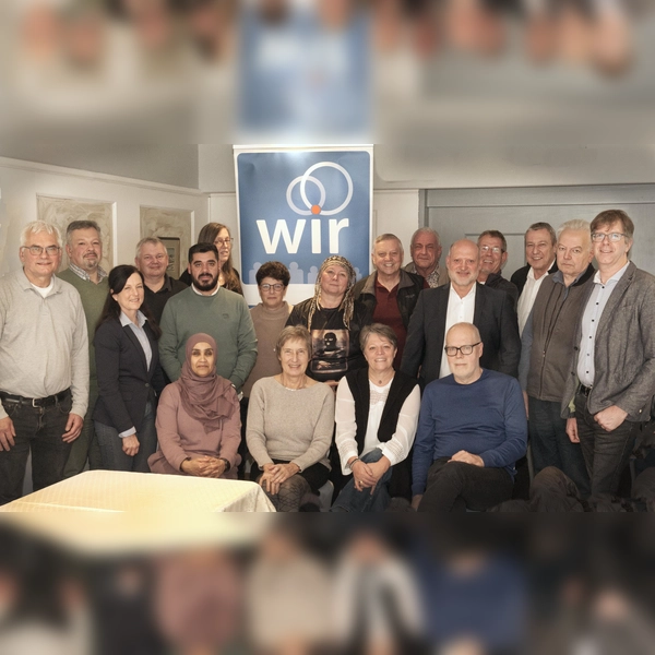 Die Kandidatinnen und Kandidaten der WIR-Partei für Stadtrat und Kreistag sind gewählt. (Foto: WIR)