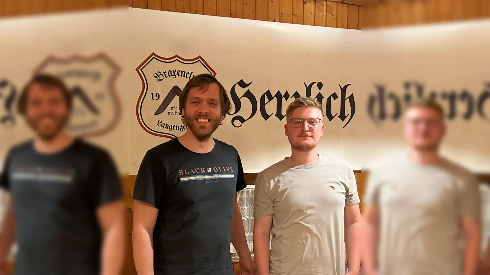 Die Sieger Michael Pettinger (li) und Andreas Koppold (re). (Foto: Braxenclub Langengern)