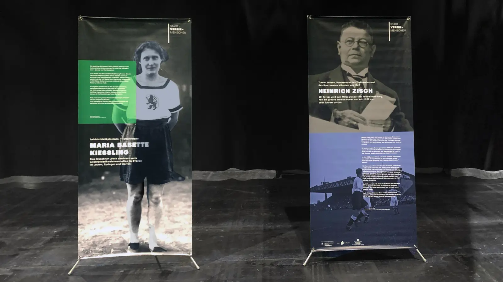 Vereins- und Stadtgeschichte: Auszug aus der Ausstellung.  (Foto: as)