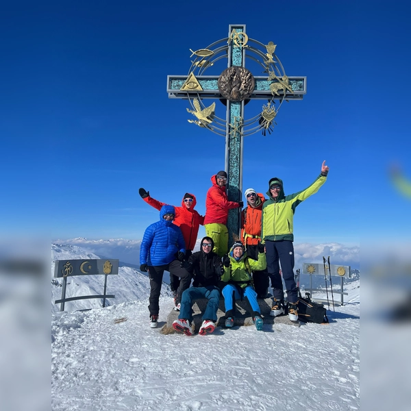 Beste Bedingungen sorgten für ein tolles Wochenende. (Foto: Alpenverein Dachau)