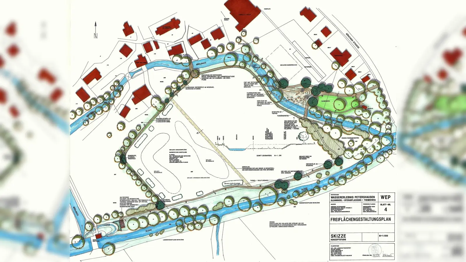 Das Projekt "Wassererlebnis Glonn" wird auf Eis gelegt. (Foto: Gemeinde Petershausen)