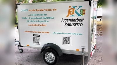Das Spielmobil ist bei schönem Wetter jeden Donnerstag in Karlsfeld unterwegs. (Foto: Jugendarbeit Karlsfeld)