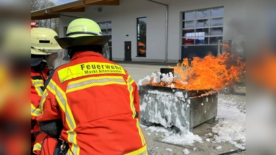 Die Schaumtrainerausbildung wurde in Hebertshausen durchgeführt. (Foto: KFV Dachau)