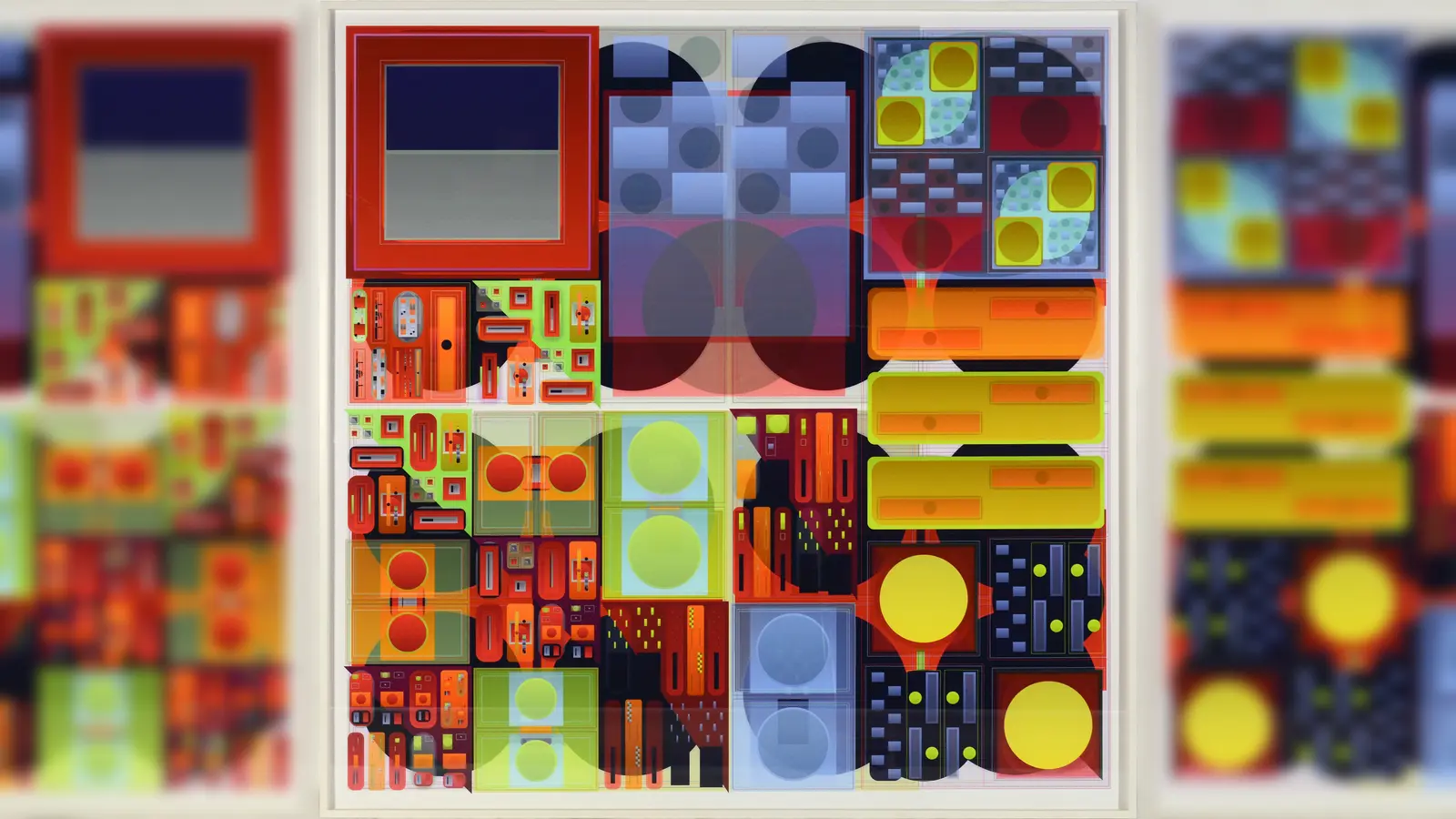 Das Europäische Patentamt zeigt Klassiker seiner Sammlung und bisher nicht gezeigte Neuerwerbungen wie Harm van den Dorpels „Run too front”. (Bild: Harm van den Dorpel)