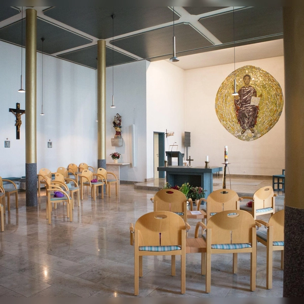 Der Kirchenraum im Caritas-Altenheim Marienstift. (Foto: Caritas)